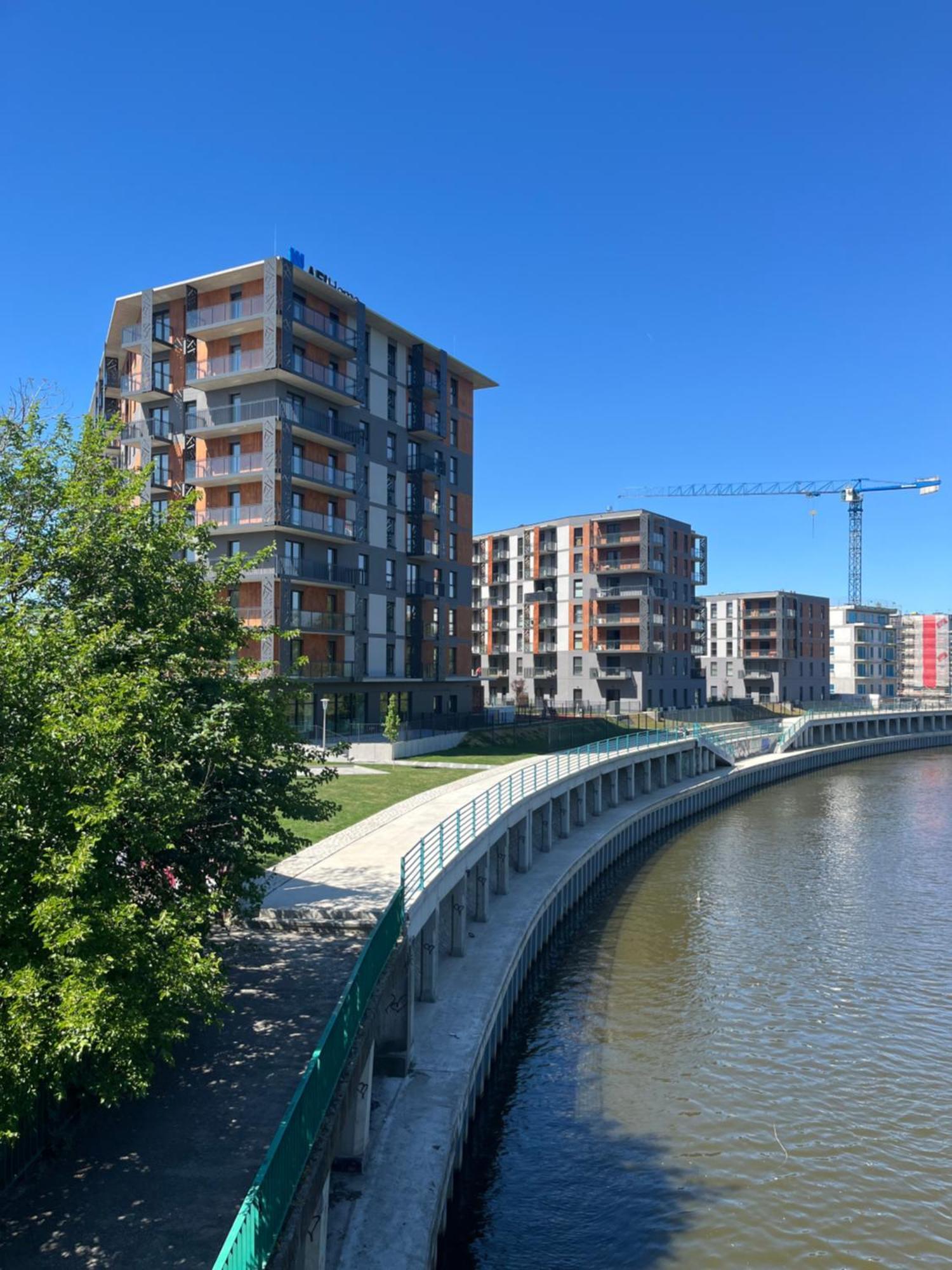 Jesionowe Apartamenty Nad Odra, Stare Miasto, Sauna W Jednym, Klimatyzacja , Garaz Podziemny 0 Zl, Odra River , Old Town, New Building, Air Conditioning, Sauna-One, Underground Garage Free Вроцлав Экстерьер фото